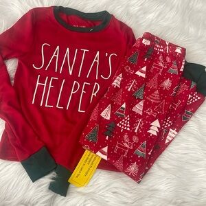 Rae Dunn Christmas 🎄 pajama set / size 6 - NWT